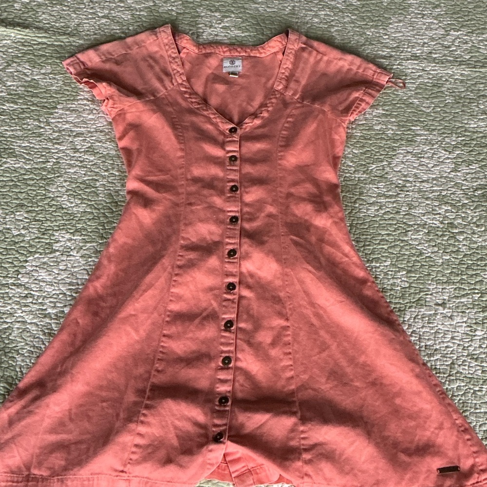 Element Coral Mini Dress